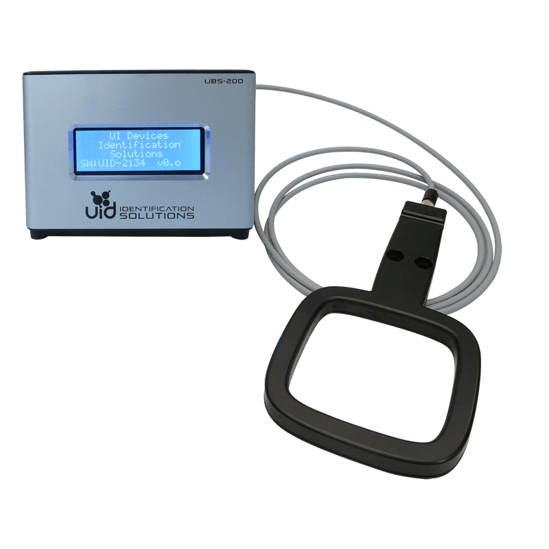 UID Base Satation with Wand - Unified Information Devices RFID Microchip Reader